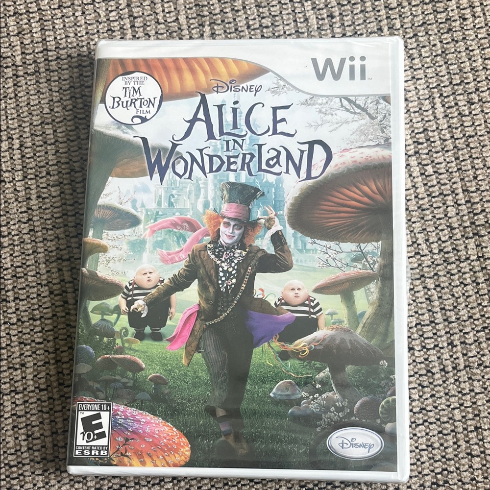 Disney Alice in Wonderland Wii Game - unopened